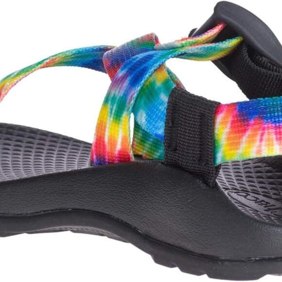 Unisex Child Sandal Tie Dye Size 6 Big Kid Rubber Sole Polyester Buckle - Picture 9 of 9
